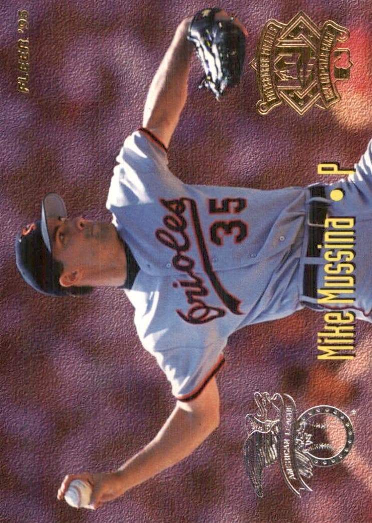 Mike Mussina / Doug Drabek 1995 fleer