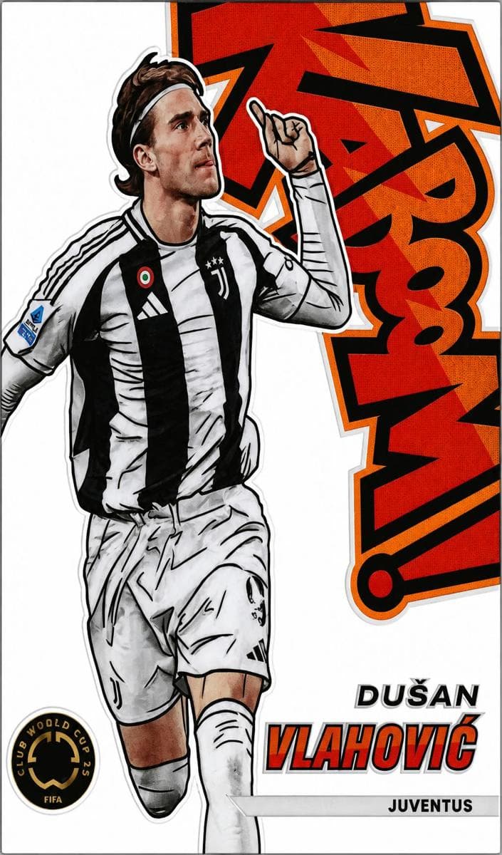 Dusan Vlahovic 2025 panini