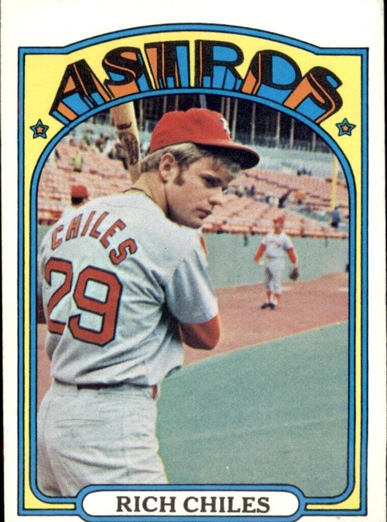 Rich Chiles 1972 topps Topps