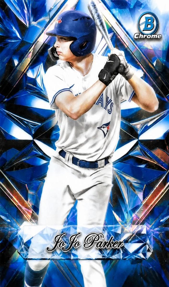 JoJo Parker 2025 bowman Bowman Draft Sapphire