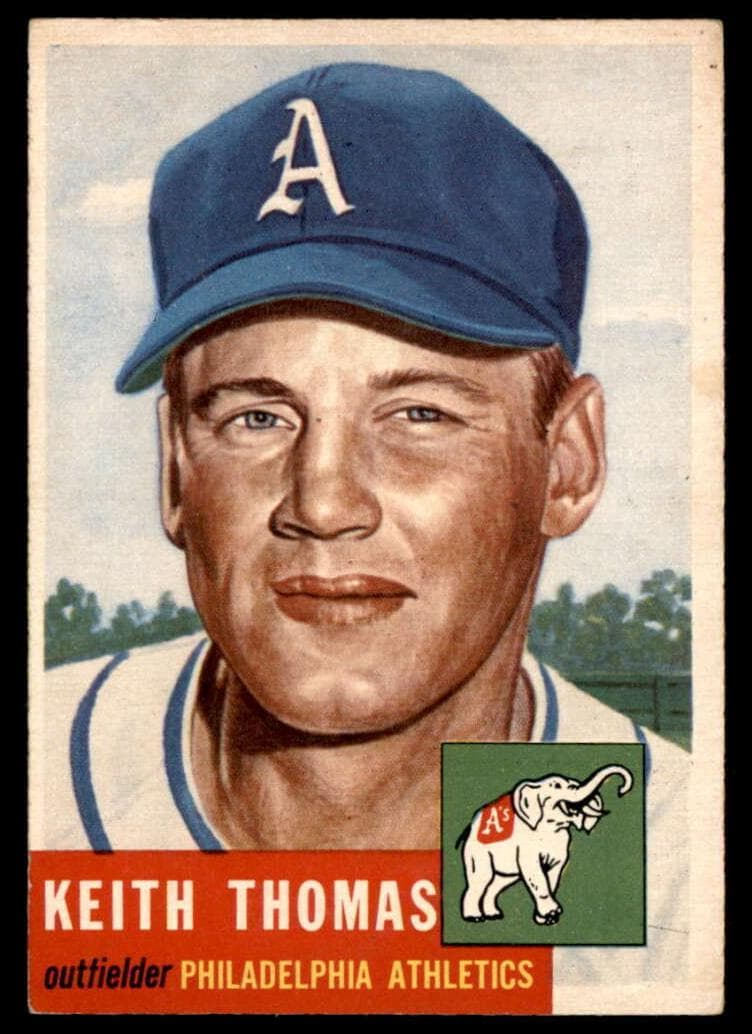 Keith Thomas 1953 topps Topps