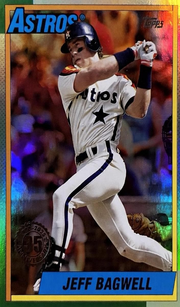 Jeff Bagwell 2025 topps Update 1990 Topps