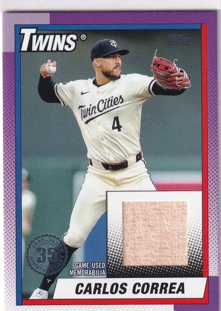Carlos Correa 2025 topps Topps