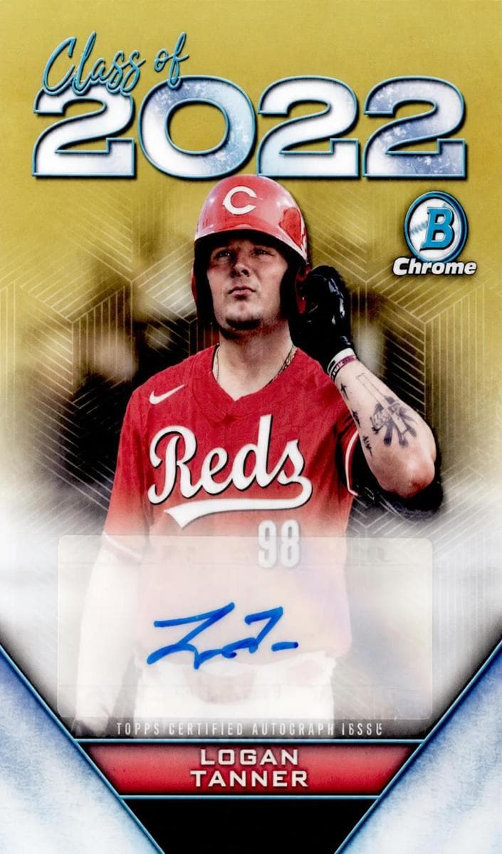 Logan Tanner trading card