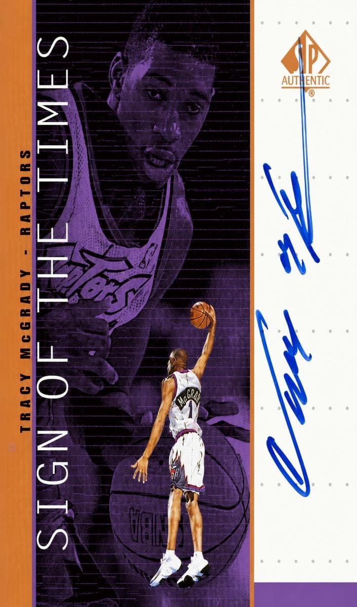 Tracy McGrady 1998 unknown SP Authentic