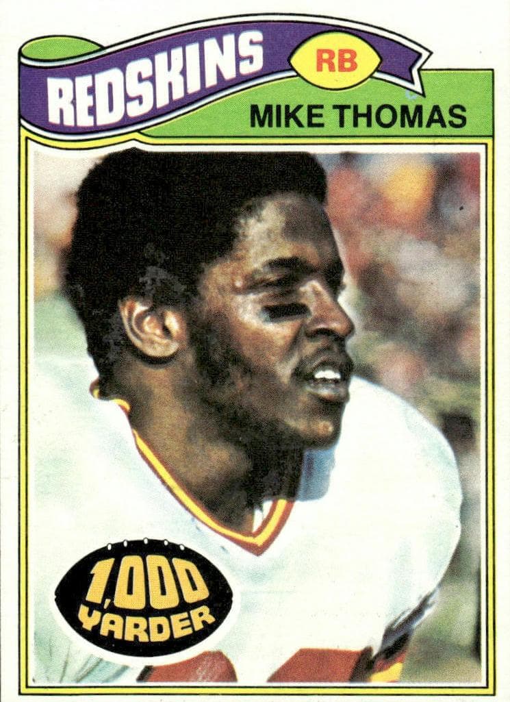Mike Thomas 1977 topps Topps