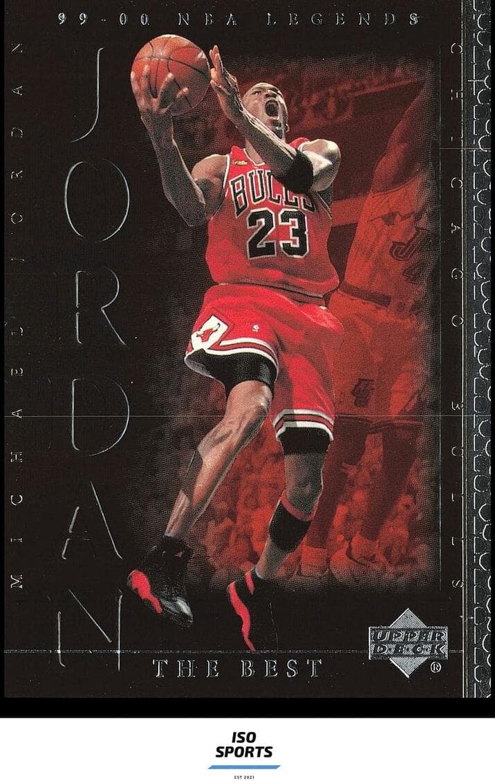 Michael Jordan 1999 upper-deck Legends