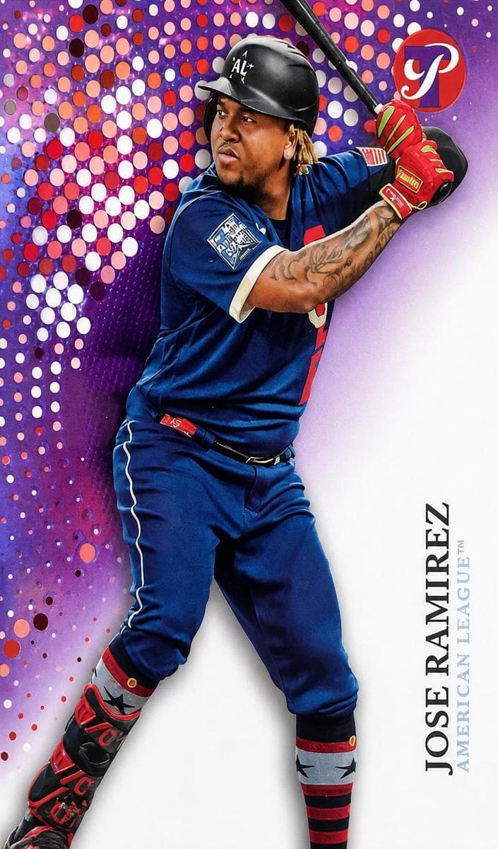 Jose Ramirez 2022 topps Topps Pristine