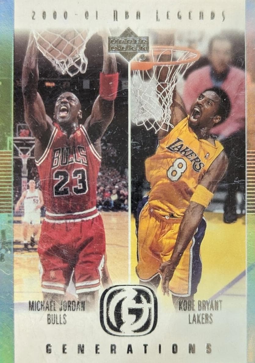 Michael Jordan 2000 upper-deck Legends