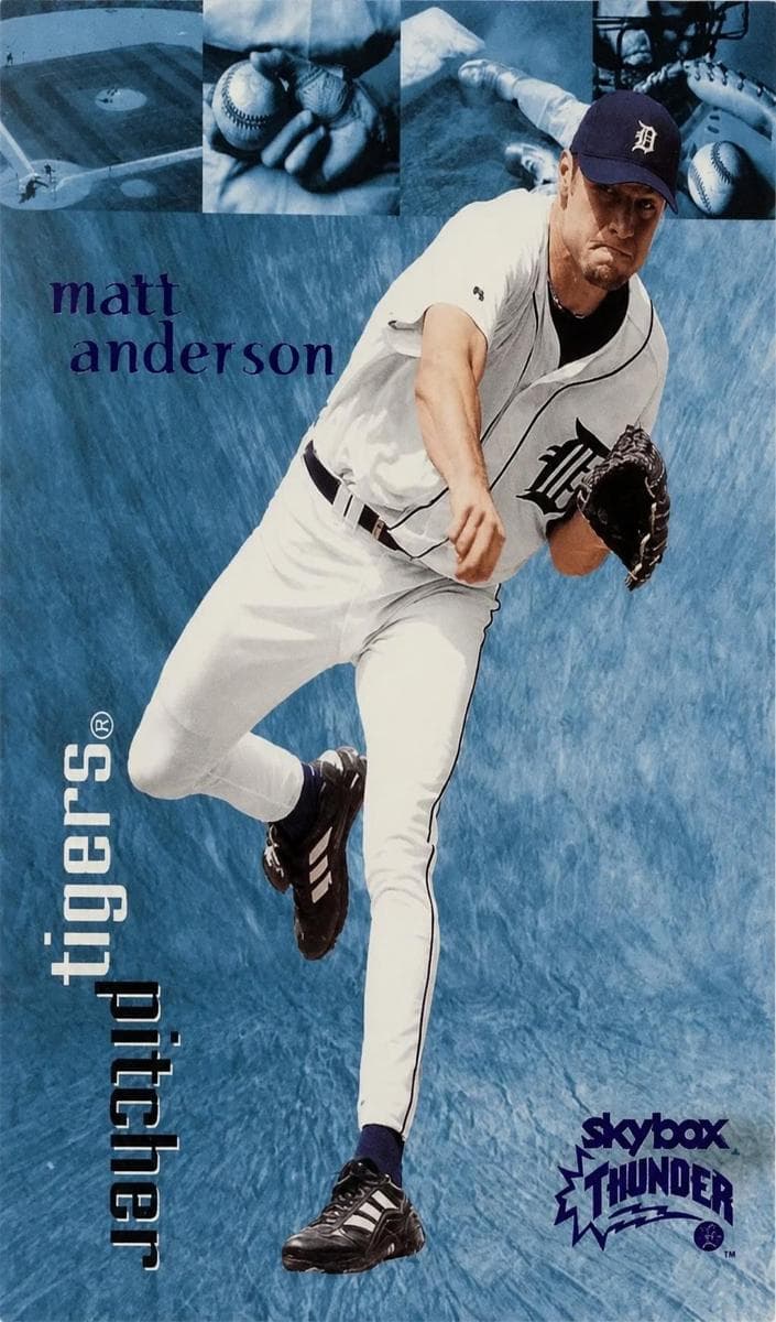Matt Anderson 1999 fleer SkyBox Thunder