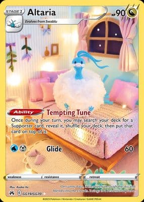 Altaria 2023 Sword Sword & Shield: Crown Zenith Galarian Gallery