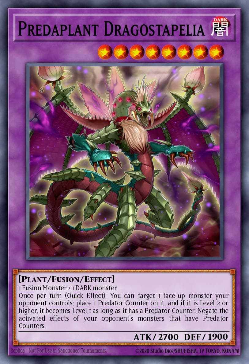 Predaplant Dragostapelia 2019 Yu-Gi-Oh! Duel Power