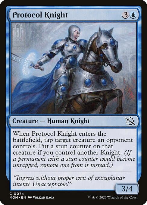 Protocol Knight 2023 Magic: The Gathering March of the Machine