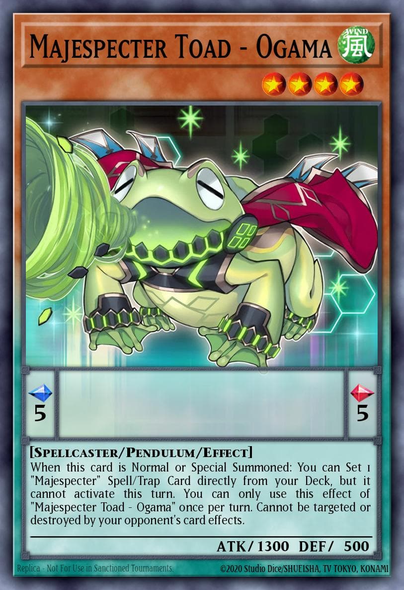 Majespecter Toad - Ogama 2016 Yu-Gi-Oh! Breakers of Shadow