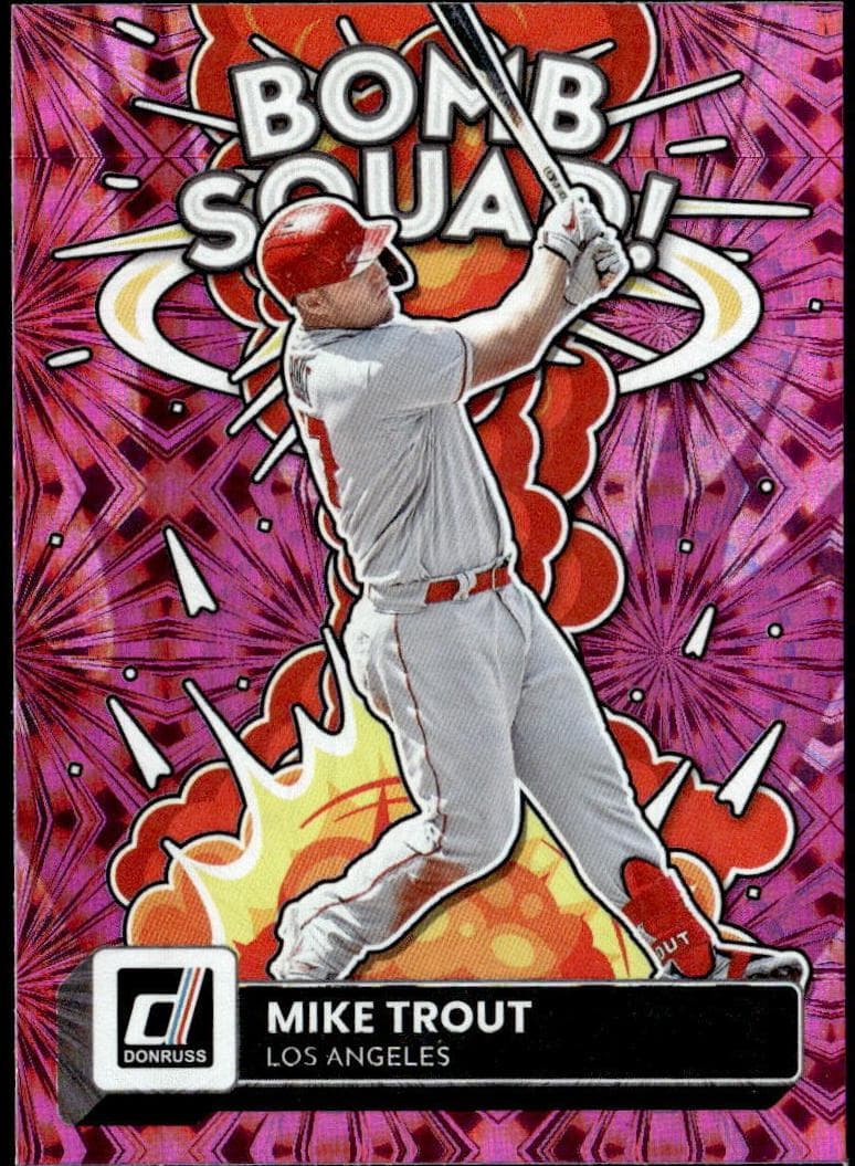Mike Trout 2022 panini Donruss