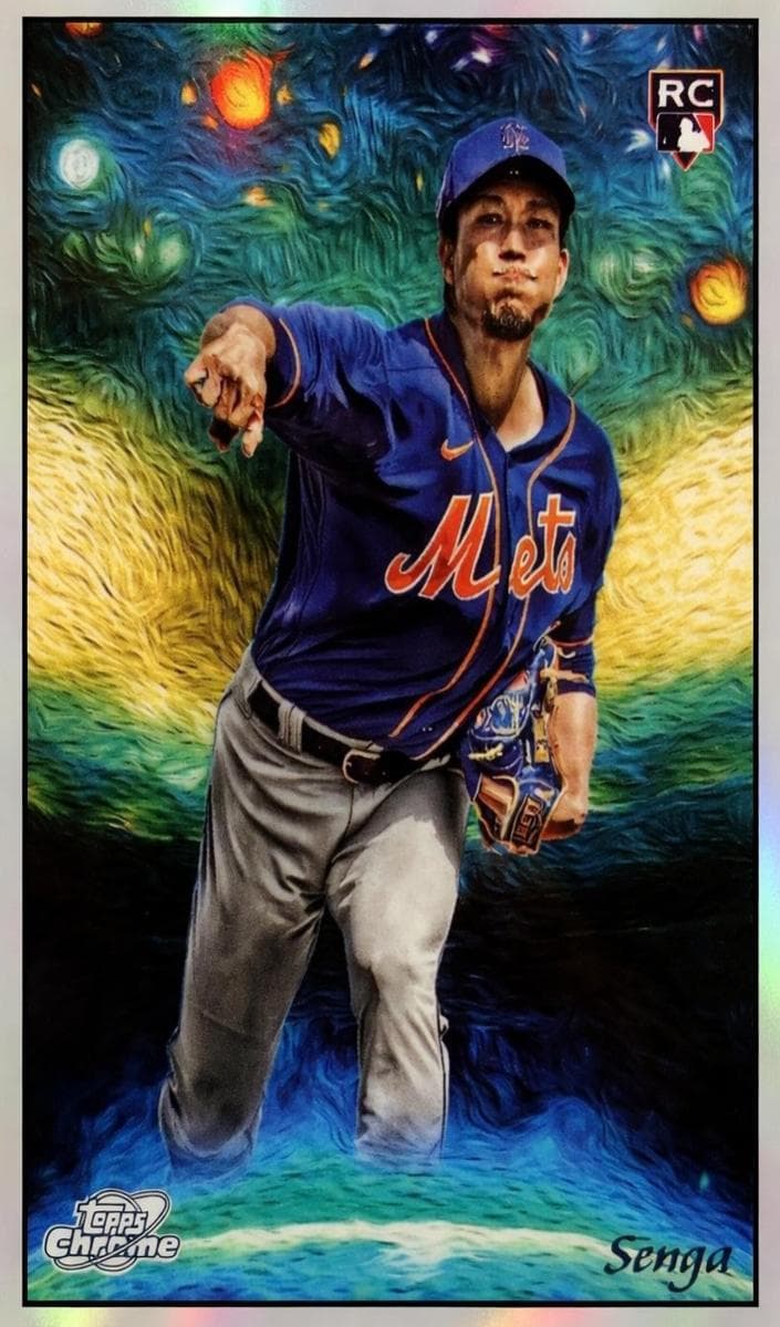 Kodai Senga 2023 topps Topps Cosmic Chrome