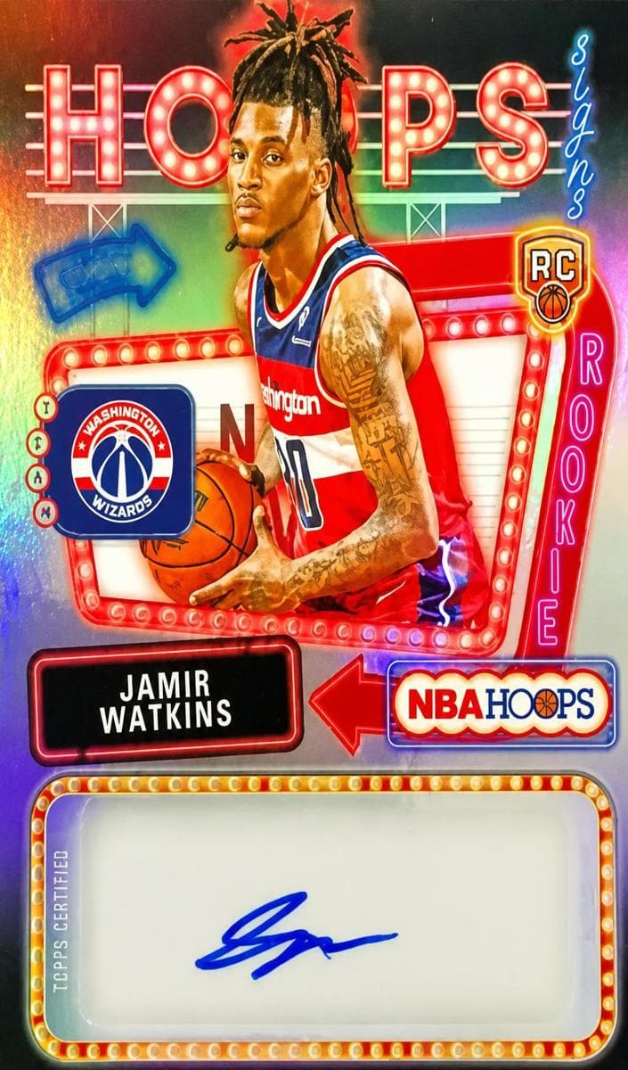 Jamir Watkins 2025 panini NBA Hoops