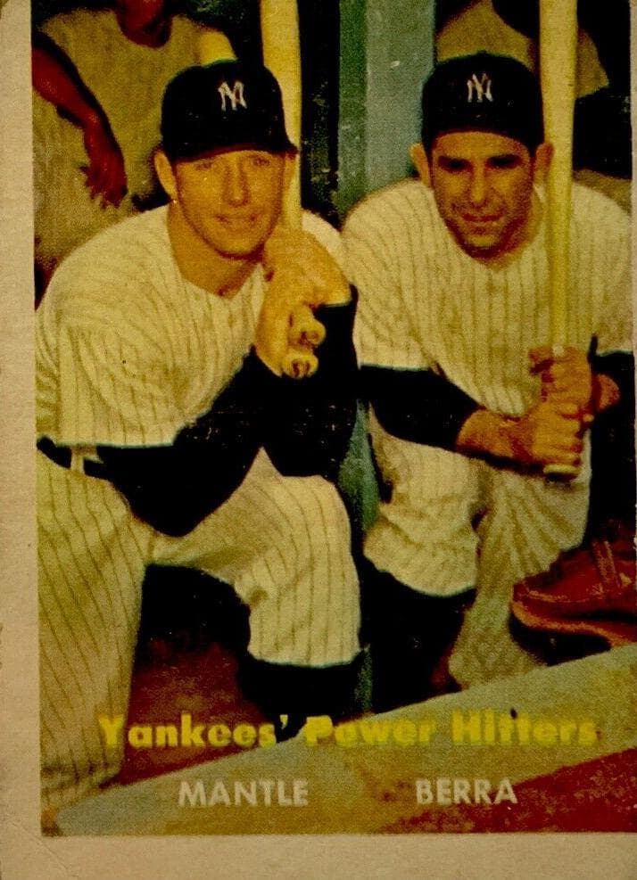 Mickey Mantle 1957 topps
