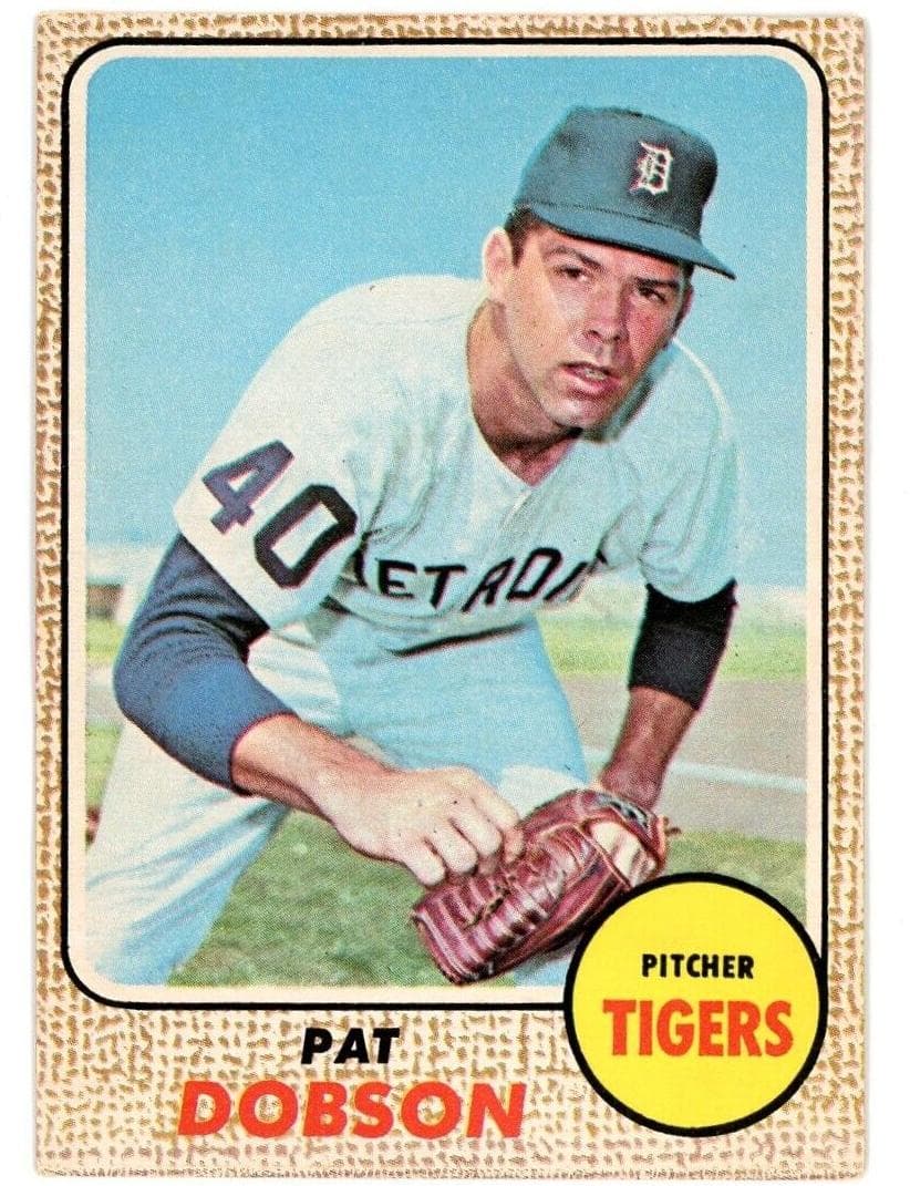 Pat Dobson 1968 topps O-Pee-Chee