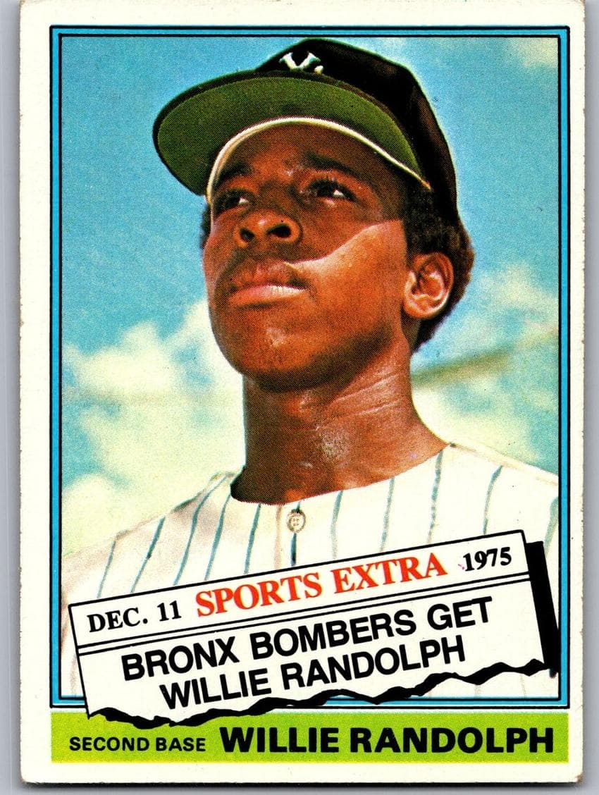 Willie Randolph 1976 topps