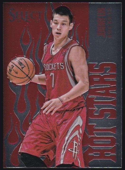 Jeremy Lin 2012 panini Select Hot Stars
