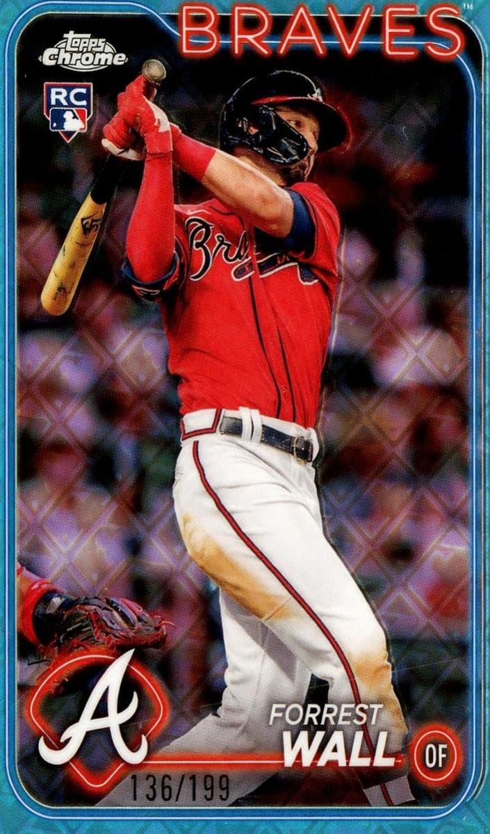 Forrest Wall trading card