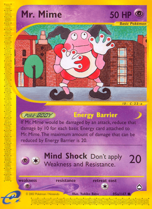 Mr. Mime 2003 Pokemon