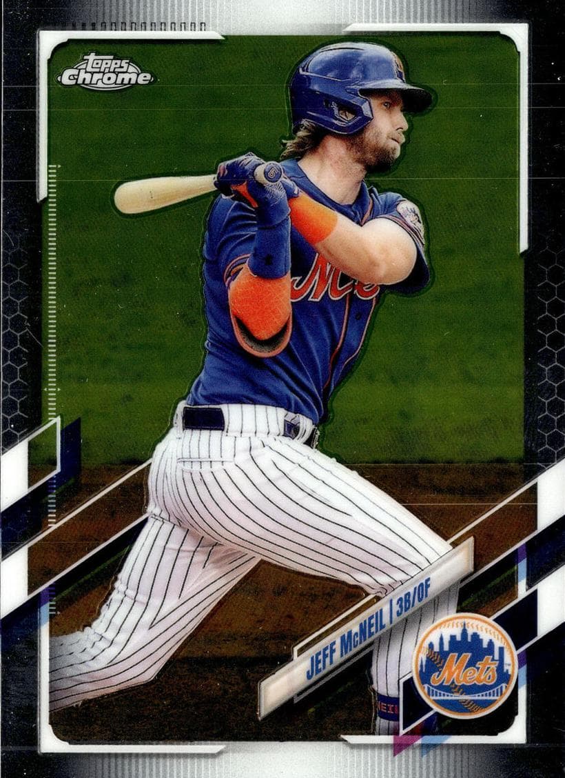 Jeff McNeil 2021 topps Topps Chrome