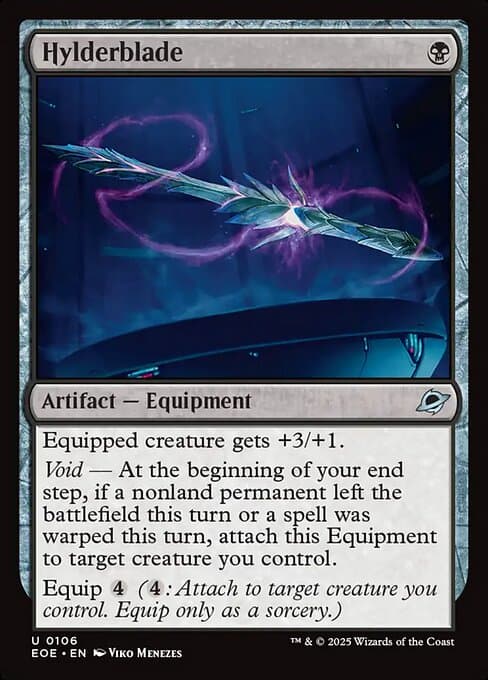 Hylderblade 2025 Magic: The Gathering Edge of Eternities