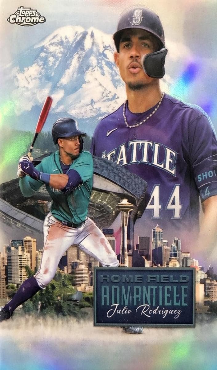 Julio Rodríguez 2024 topps Topps Chrome Update