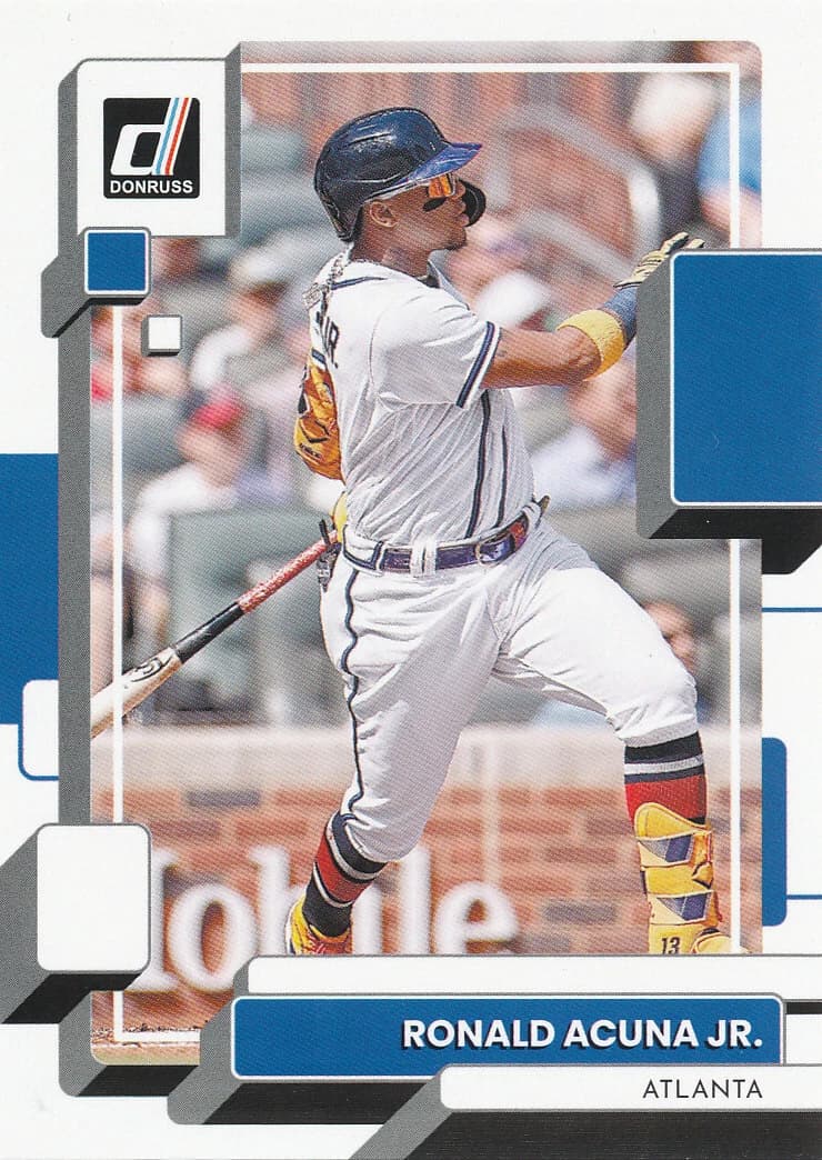 Ronald Acuna Jr. 2022 panini Donruss