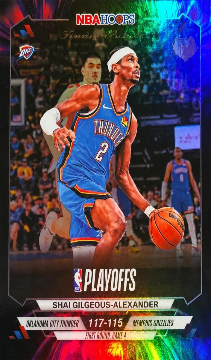 Shai Gilgeous-Alexander 2025 panini NBA Hoops