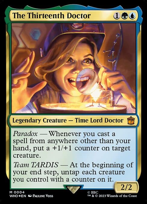 The Thirteenth Doctor 2023 Magic: The Gathering Doctor Who
