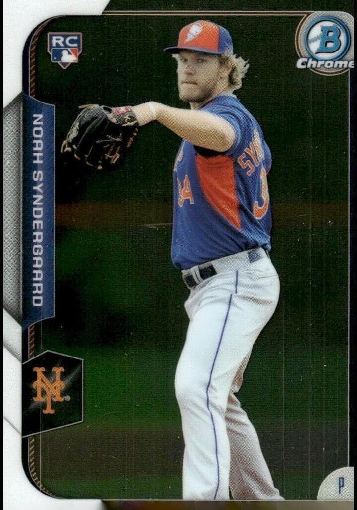 Noah Syndergaard 2015 bowman Bowman Chrome