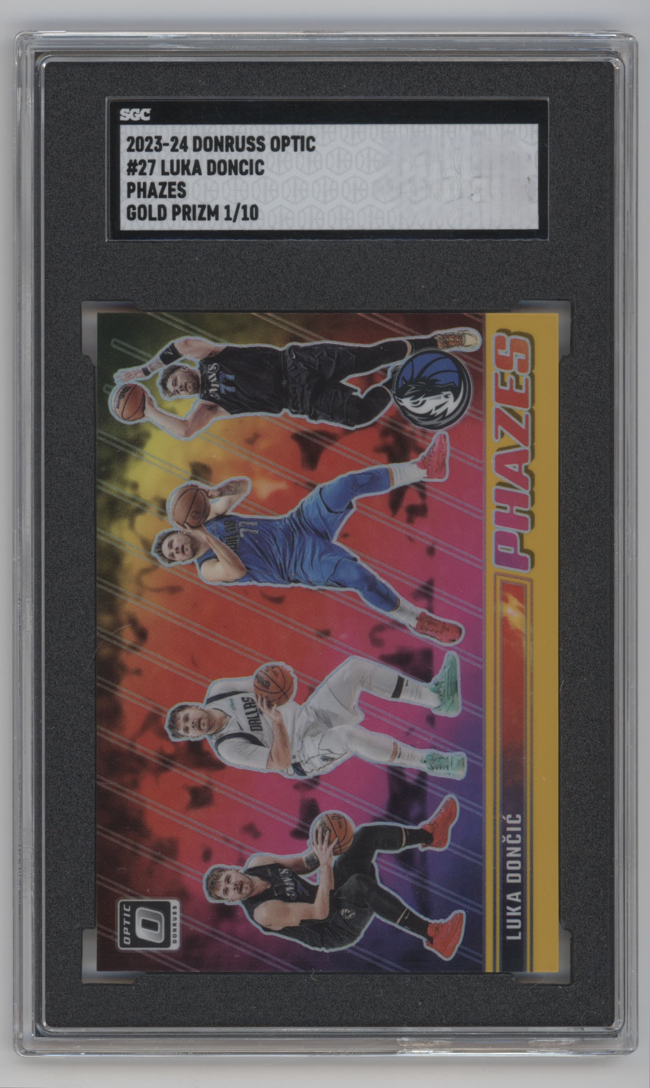 Luka Doncic 2023 panini Donruss Optic