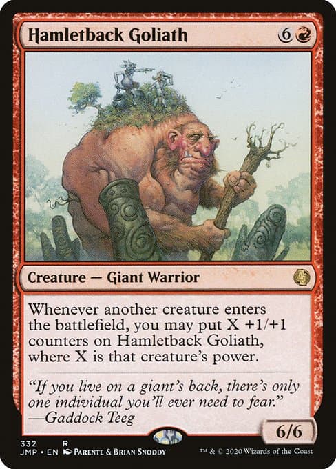 Hamletback Goliath 2018 Magic: The Gathering Commander Anthology Volume II