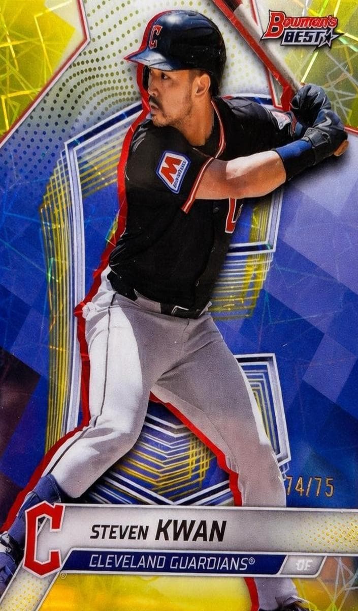 Steven Kwan 2025 bowman Bowman Best