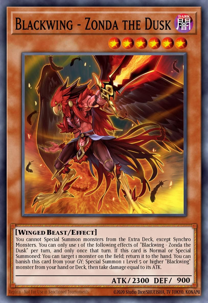 Blackwing - Zonda the Dusk #DABL-EN005