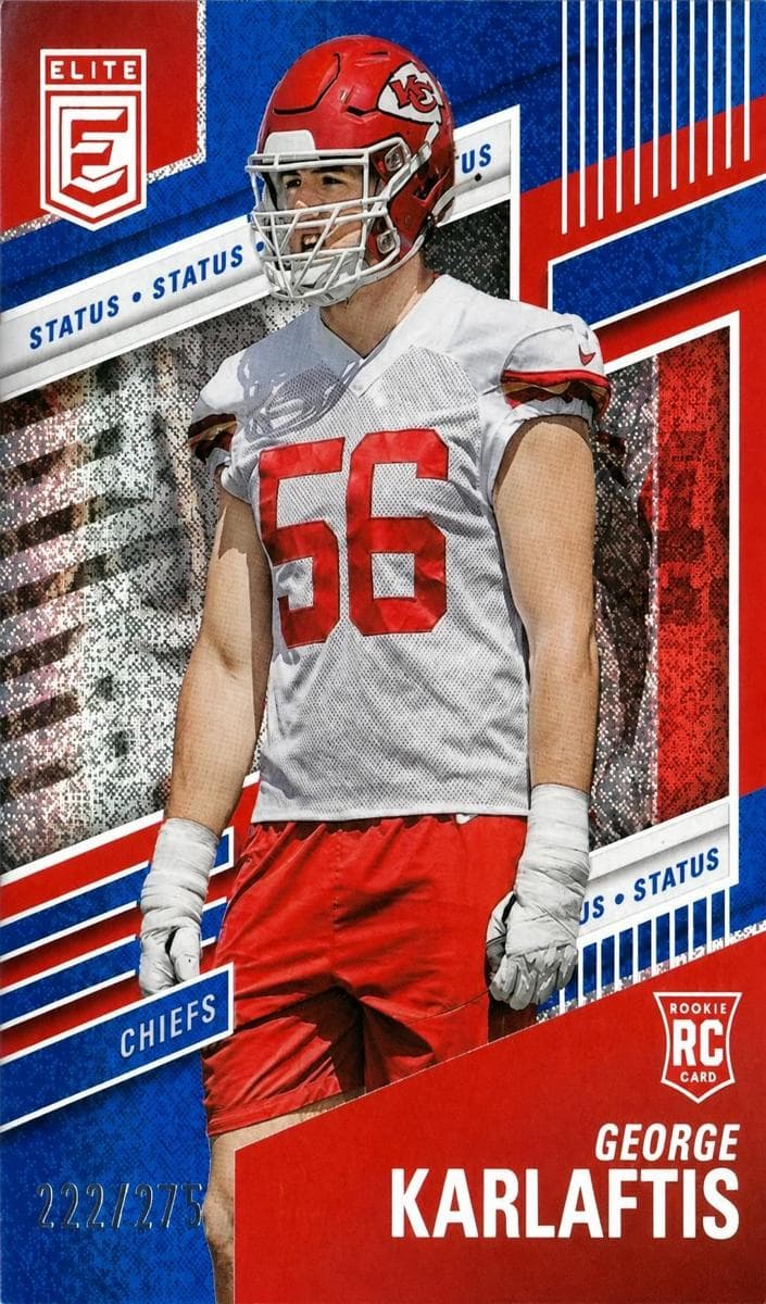 George Karlaftis 2022 panini Donruss Elite