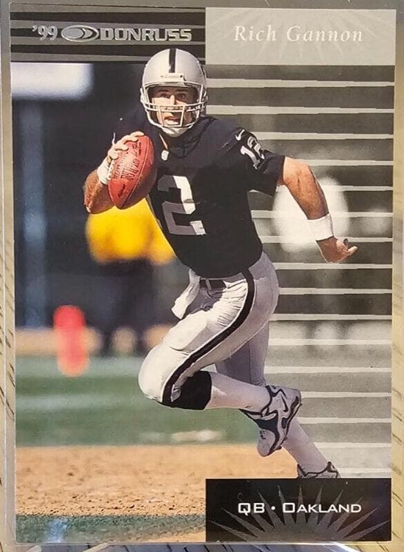 Rich Gannon 1999 panini Donruss