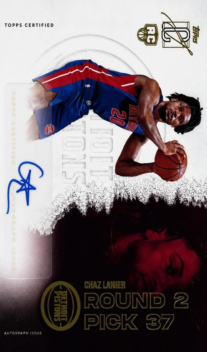 Chaz Lanier 2025 topps Topps Signature Class