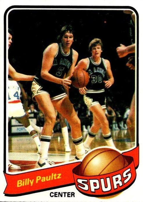 Billy Paultz 1979 topps Topps