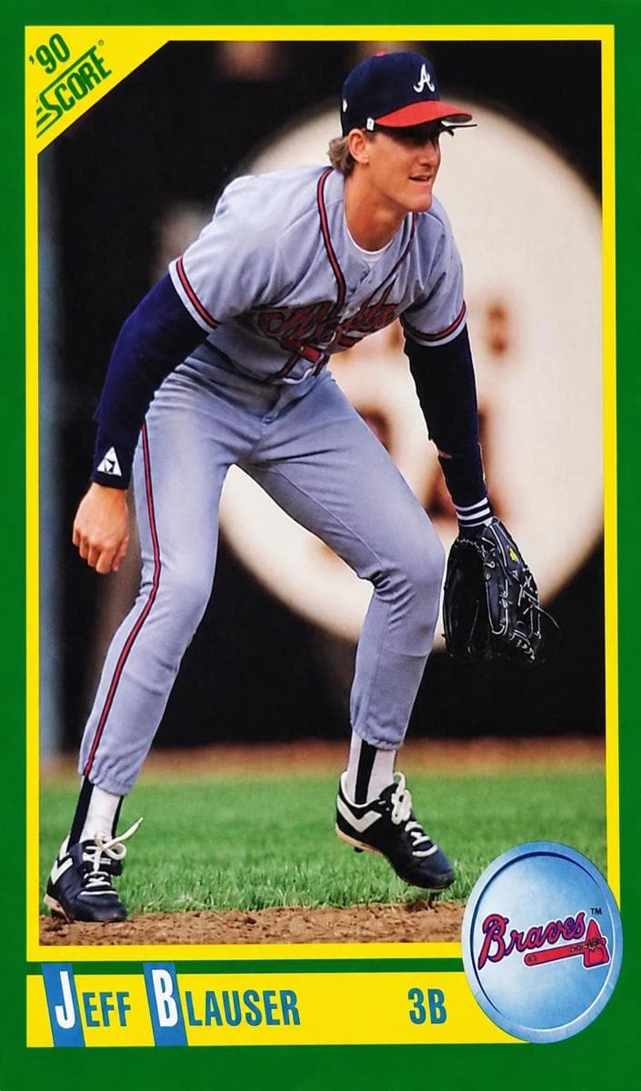 Jeff Blauser trading card