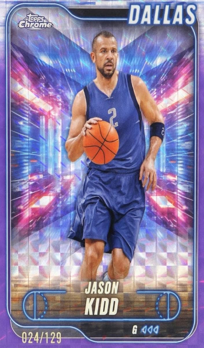 Jason Kidd 2024 topps Topps Chrome