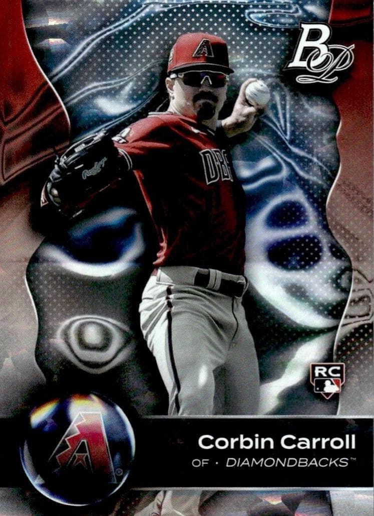 Corbin Carroll 2023 bowman Bowman Platinum