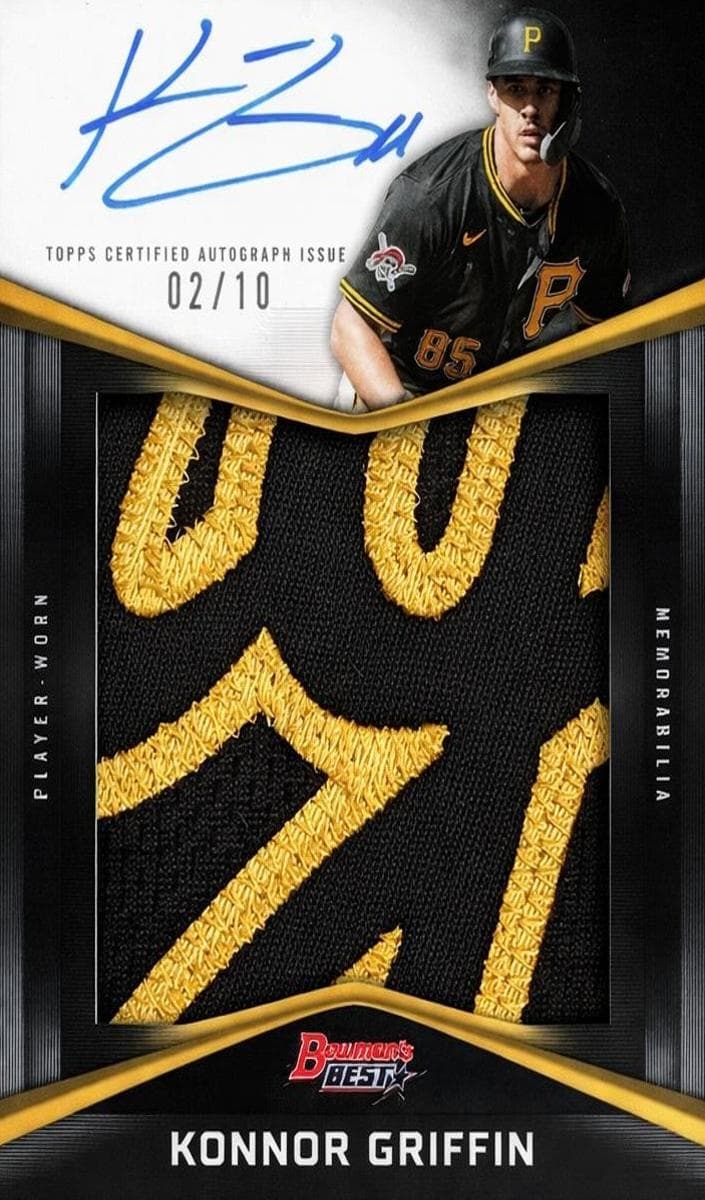 Konnor Griffin 2025 bowman Bowman Best