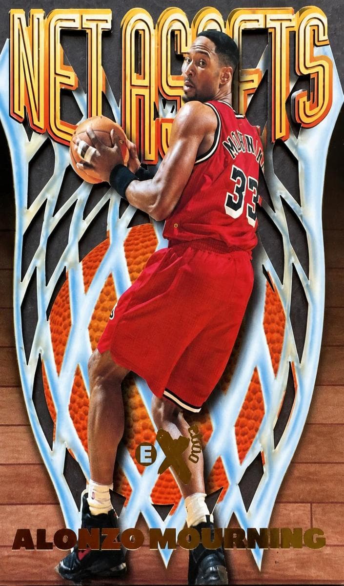 Alonzo Mourning 1996 fleer Fleer