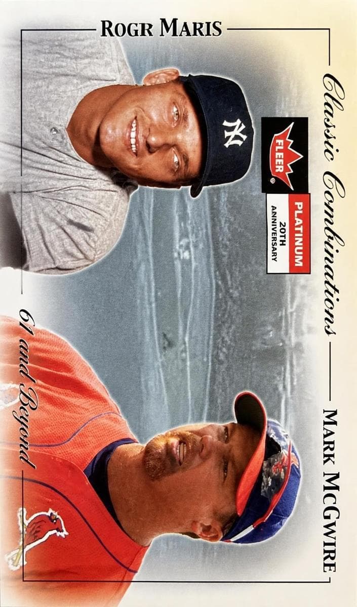 Roger Maris / Mark McGwire #36 CC