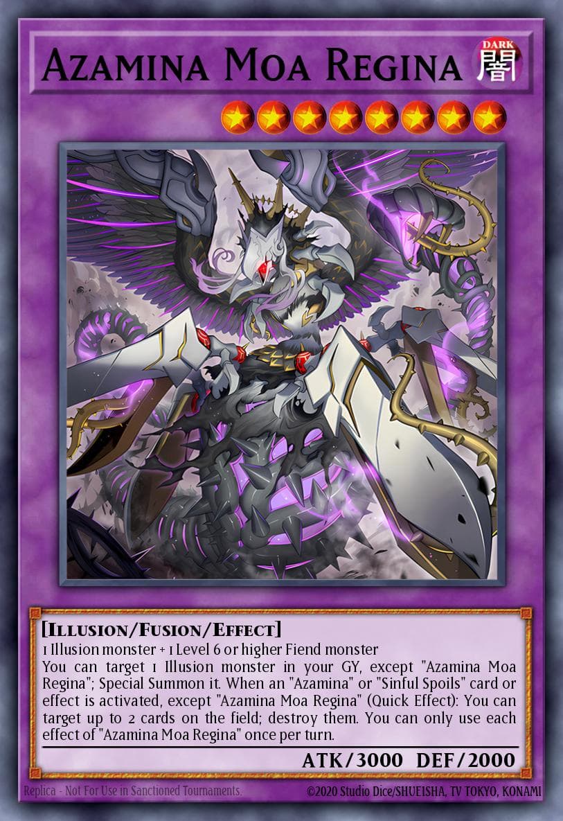 Azamina Moa Regina 2024 Yu-Gi-Oh!