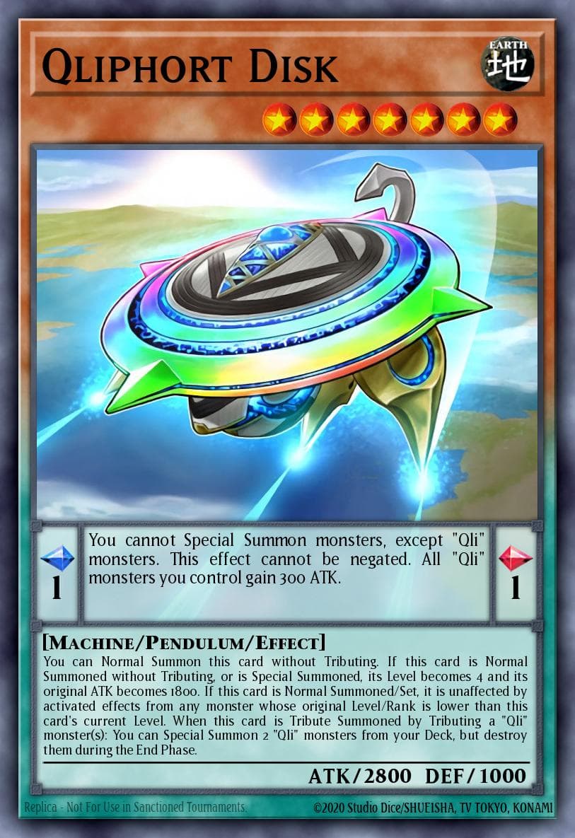 Qliphort Disk 2014 Yu-Gi-Oh! The New Challengers